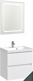 Водолей Мебель для ванной Best 60 подвесная серый камень – фотография-1